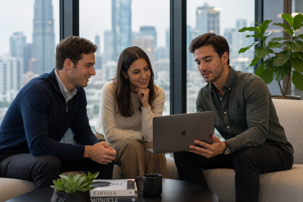 young executives